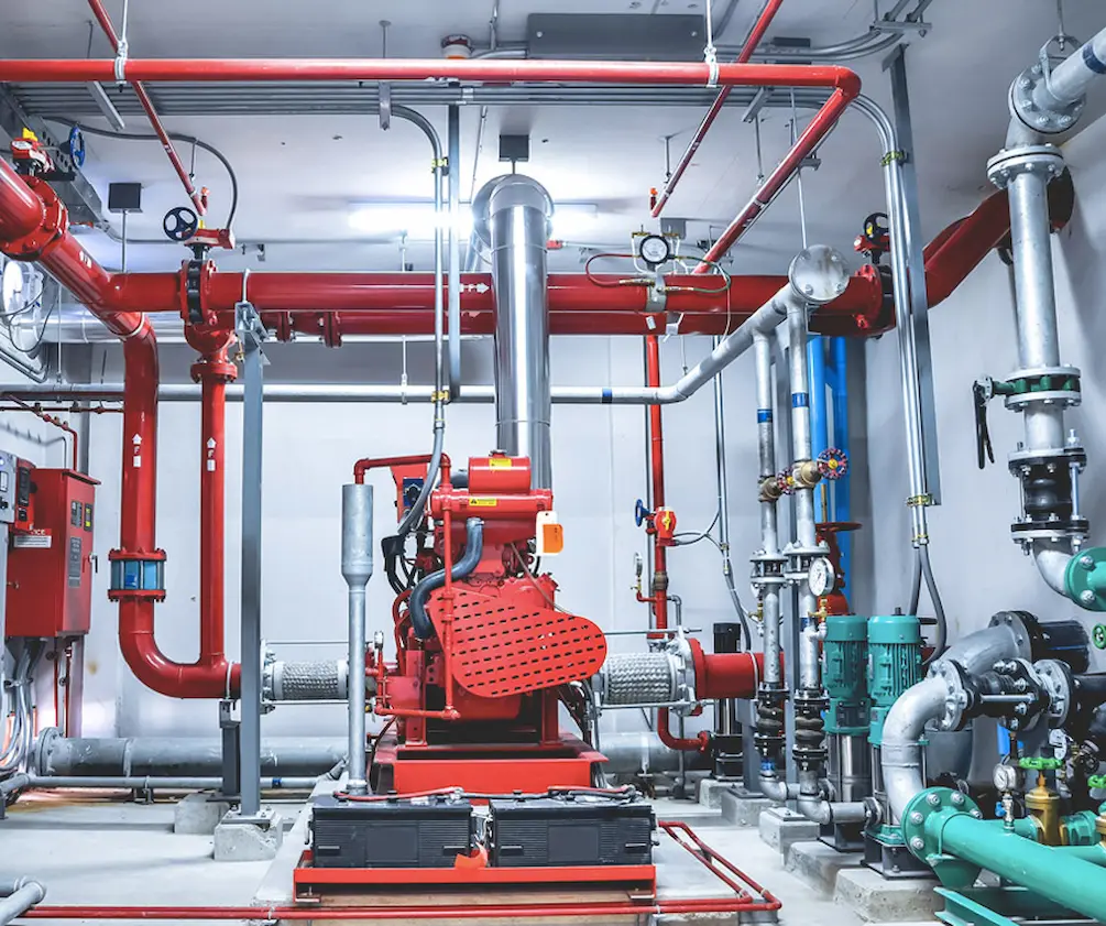 High pressure water mist firefighting systems in Ismailia Tunnel