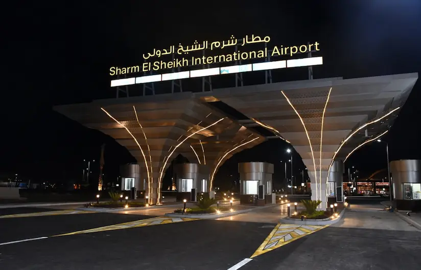 Installed fire suppression systems at Sharm El Sheikh International Airport
